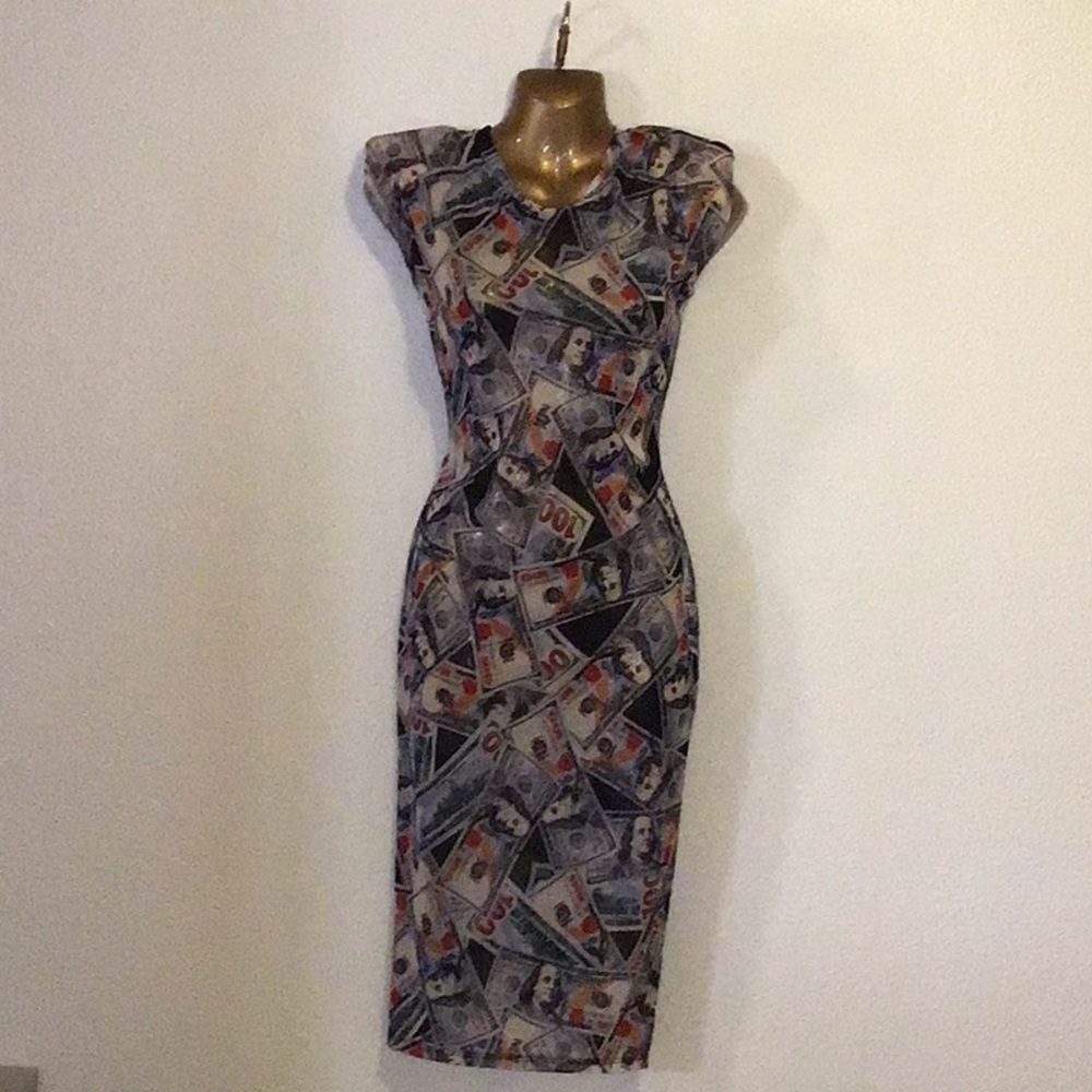 Mesh Blue Benji Dress